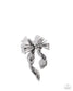 Paparazzi ♥ Bow Bonanza - Silver ♥ Brooch