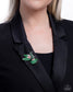 Paparazzi ♥ Hummingbird Heirloom - Green ♥ Brooch