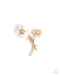 Paparazzi ♥ Blooming Boutonniere - Gold ♥ Brooch