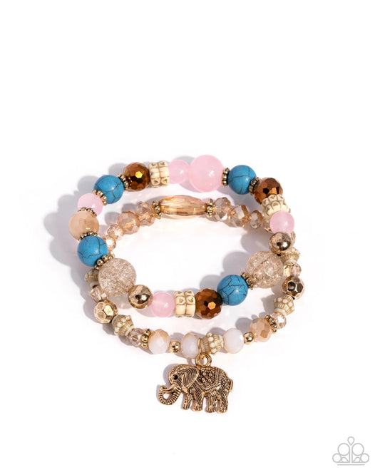 Paparazzi ♥ Wise Whimsy - Pink ♥ Bracelet
