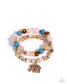 Paparazzi ♥ Wise Whimsy - Pink ♥ Bracelet