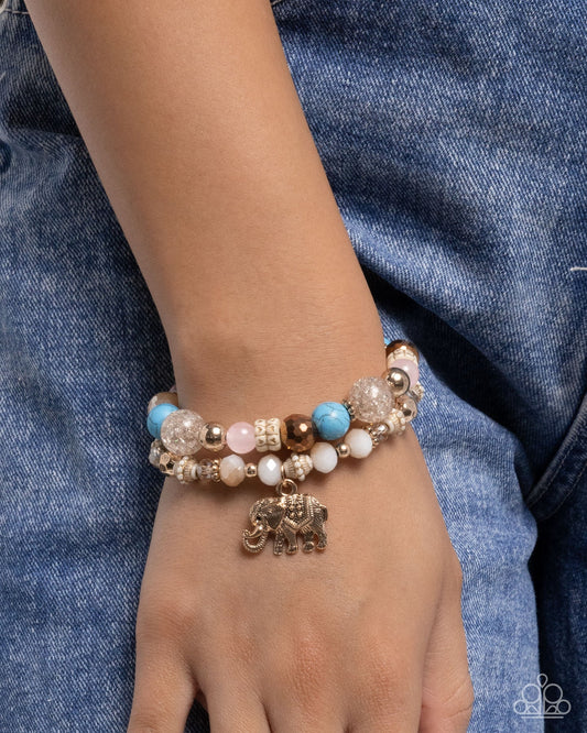 Paparazzi ♥ Wise Whimsy - Pink ♥ Bracelet
