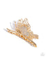 Paparazzi ♥ Layered Landing - Gold ♥ Hair Clip