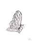 Paparazzi ♥ Gliding Grace - Silver ♥ Hair Clip
