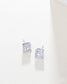 Paparazzi ♥ GLOW Time - White ♥ Post Earrings