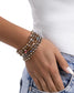 Paparazzi ♥ Timeless Tango - Brass ♥ Bracelet