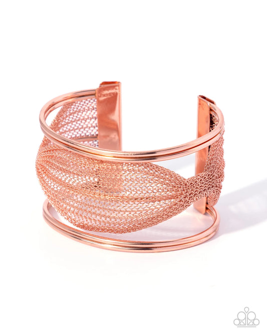 Paparazzi ♥ Maven Maverick - Copper ♥ Bracelet