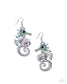 Paparazzi ♥ Sea Horse Shimmer - Green ♥ Earrings