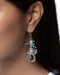 Paparazzi ♥ Sea Horse Shimmer - Green ♥ Earrings