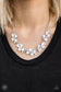 Paparazzi ♥ Hollywood Hills - White ♥ Necklace
