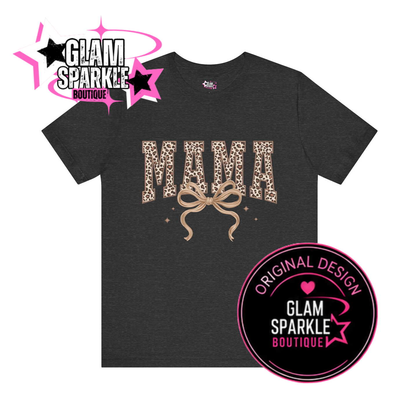 Mama Leopard with Bow – Mother's Day