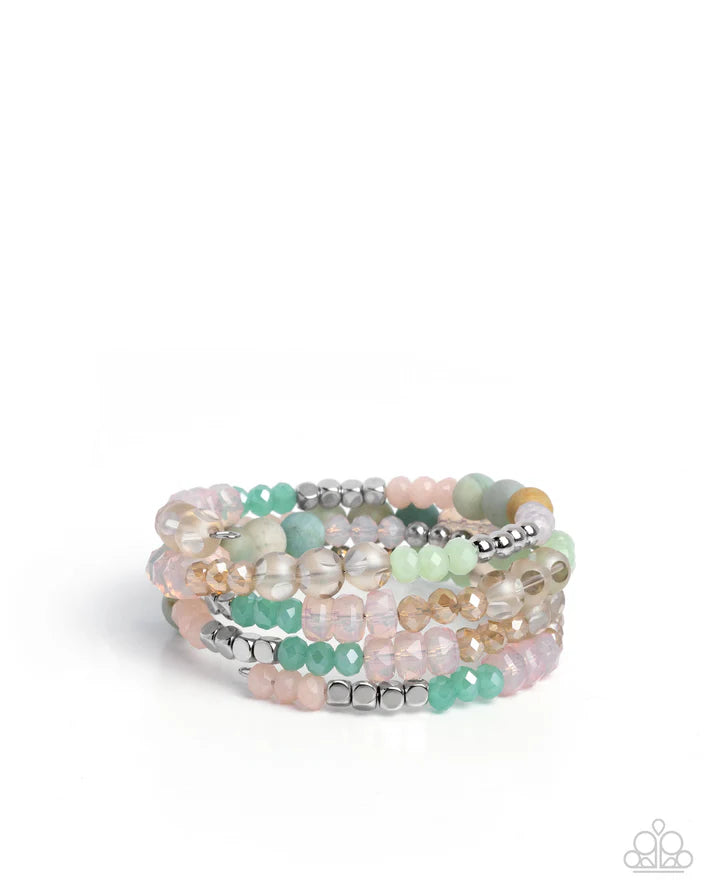 Paparazzi ♥ Defaced Delight - Multi  ♥ Bracelet