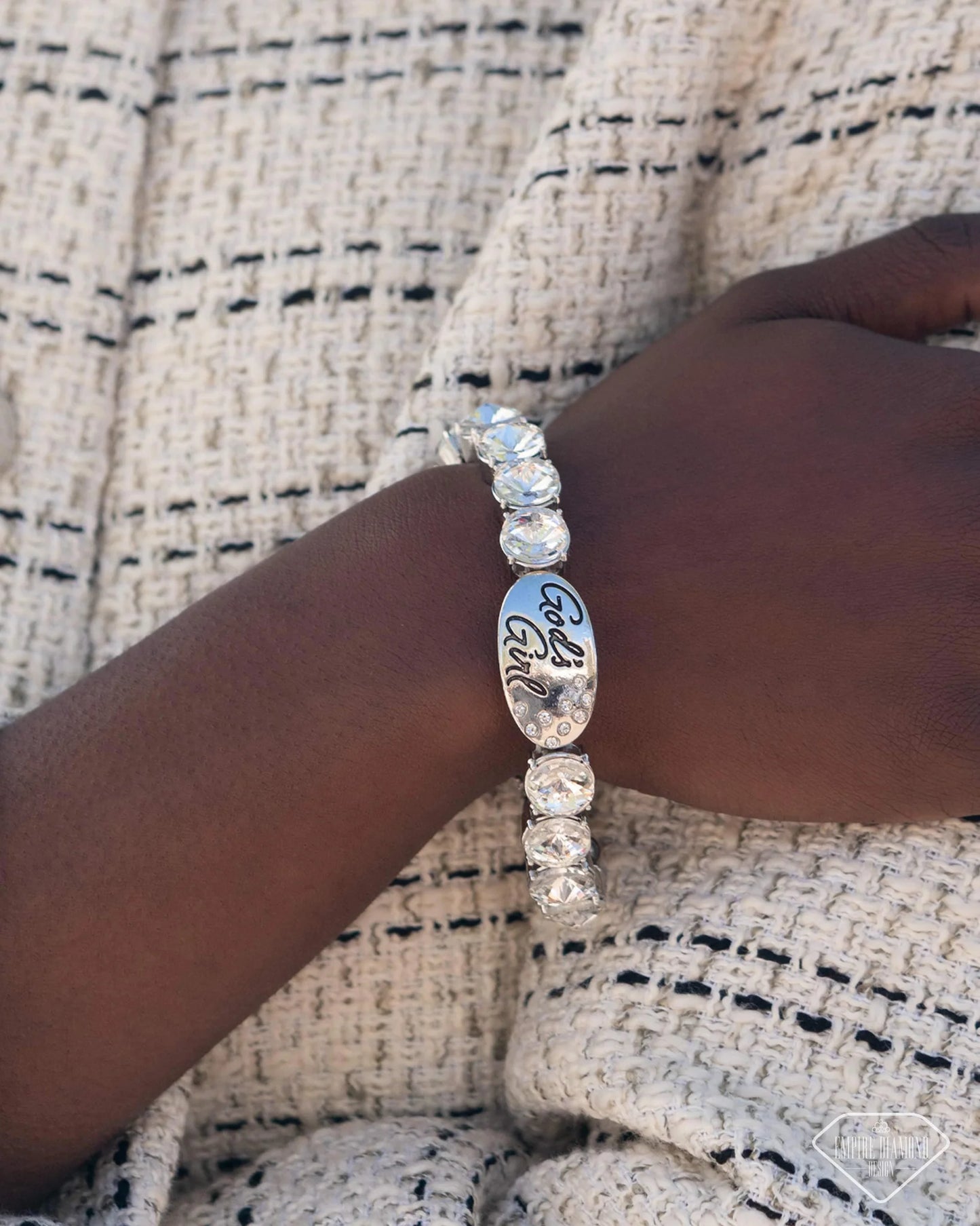 Paparazzi ♥ God's Grace - White ♥ Bracelet