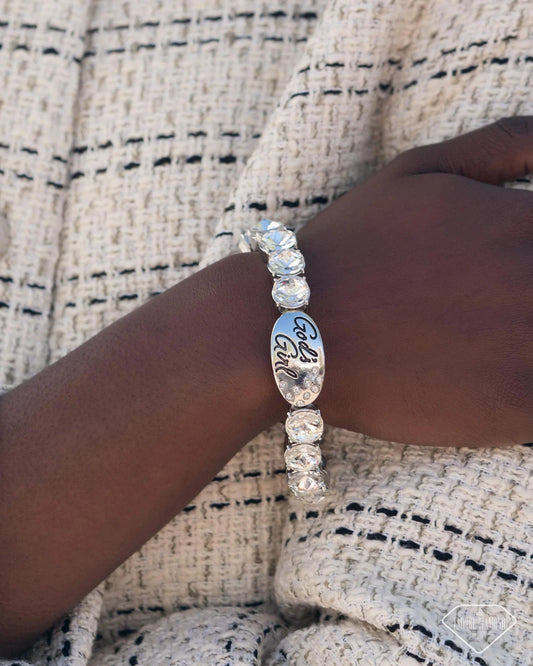 Paparazzi ♥ God's Grace - White ♥ Bracelet