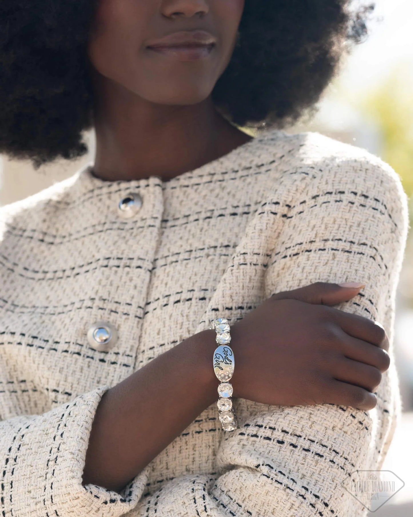 Paparazzi ♥ God's Grace - White ♥ Bracelet