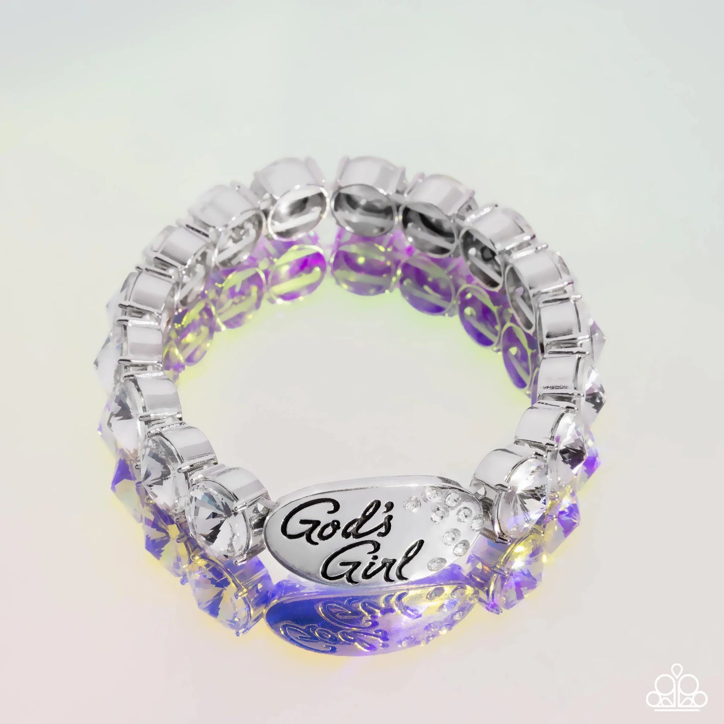 Paparazzi ♥ God's Grace - White ♥ Bracelet