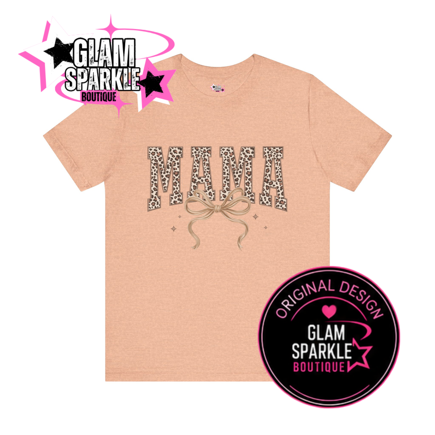 Mama Leopard with Bow – Mother's Day