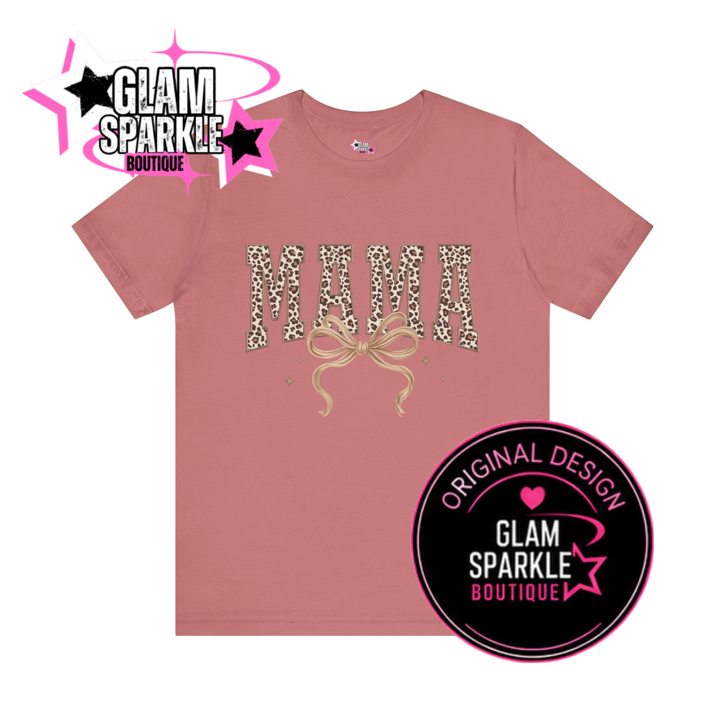Mama Leopard with Bow – Mother's Day