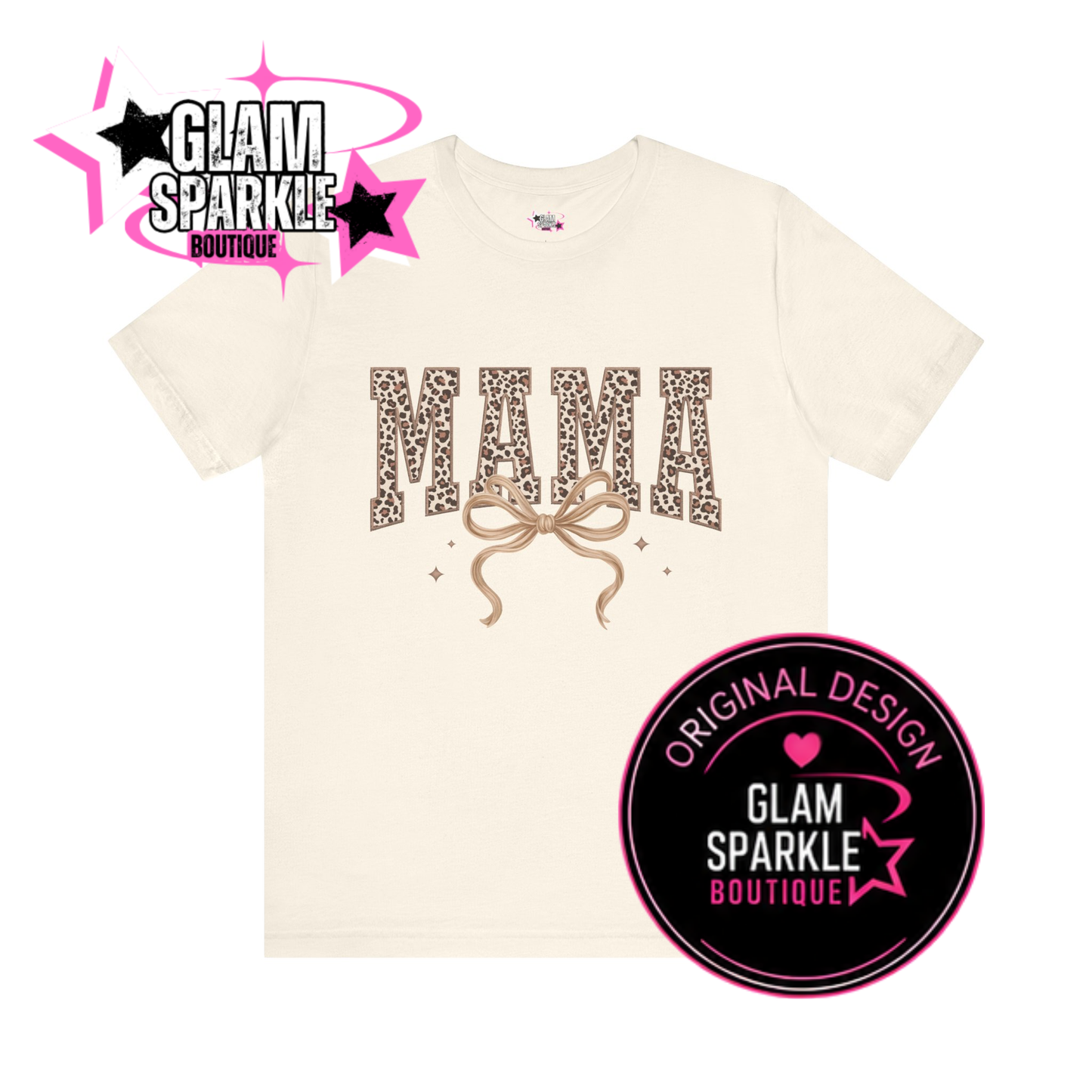Mama Leopard with Bow – Mother's Day
