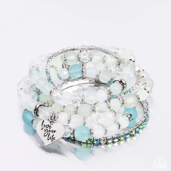 Paparazzi ♥ Optimistic Opulence - Multi ♥ Bracelet