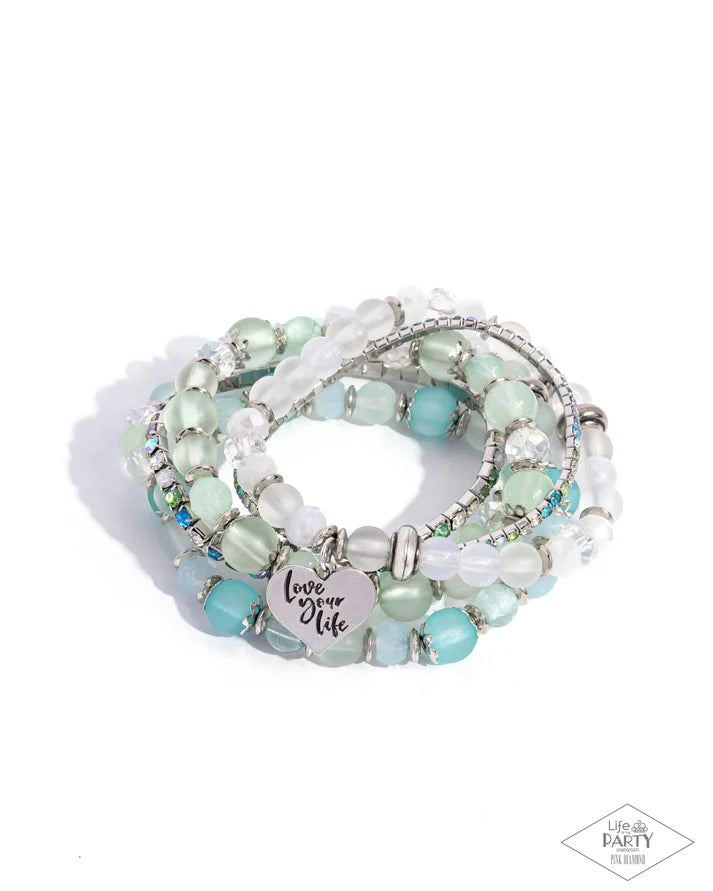 Paparazzi ♥ Optimistic Opulence - Multi ♥ Bracelet