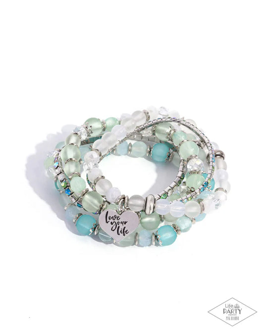 Paparazzi ♥ Optimistic Opulence - Multi ♥ Bracelet